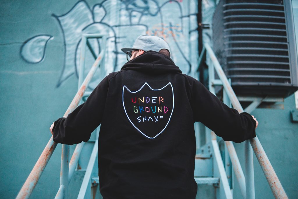 Step Up Client Cafs - black hoodie teen boy